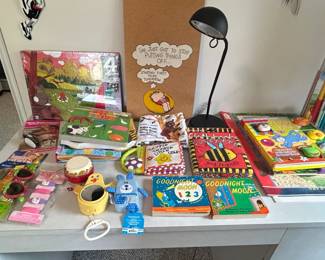 Assorted Childrens Books and Toys