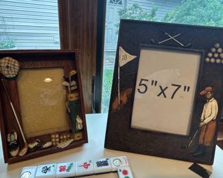 Vintage Golf Themed Picture Frames Set of Blue Ridge Designs and similar