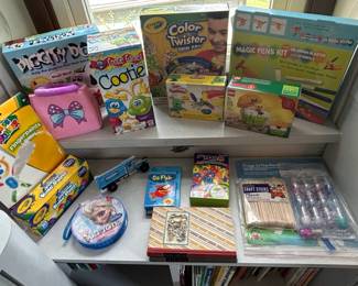 Assorted Childrens Craft and Game Bundle