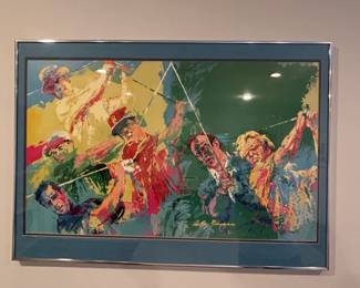 LeRoy Neiman Legends of Golf Limited Edition Serigraph