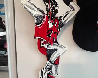 Michael Jordan Chicago Bulls Pendulum Clock