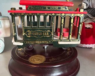 Powell Hyde San Francisco Cable Car Music Box