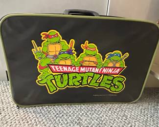 Vintage Teenage Mutant Ninja Turtles Suitcase