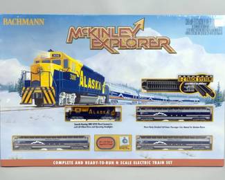 Bachmann McKinley Explorer N Scale Electric Train Set, In Original Box