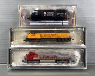 Bachmann N Gauge Locomotives, Qty 3 