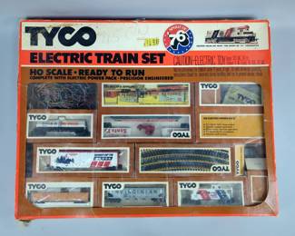 Tyco Spirit Of 76 HO Scale Electric Train Set, In Original Box