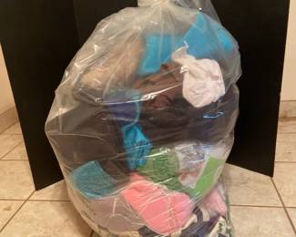 Mystery Bag Of Fabric, Yarn  Fill