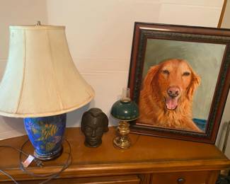 Two Lamps And Two Art Forms