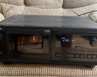 Sony 50 Disc Cd Player