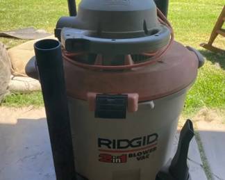 Ridgid Shop Vac