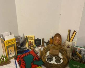 A Lot Of Novelties And Collectibles
