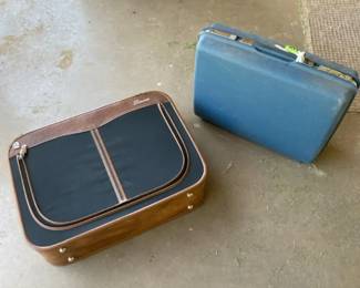 Two Vintage Suitcases