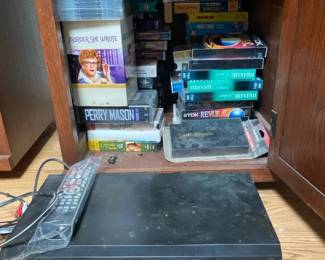 VHS Movies And Player