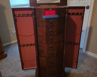 Jewelry armoire 