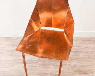 BlueDot copper chair 
