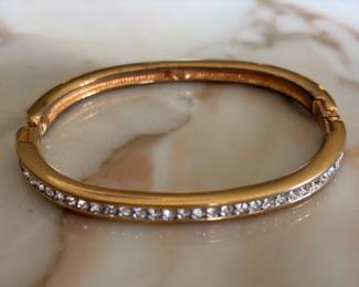 Vintage Swarovski Crystal Bangle~$40