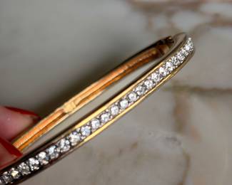 Vintage Swarovski Crystal Bangle~$40