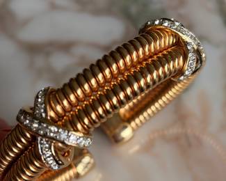 Vintage Double Row “X” Cuff~$295
