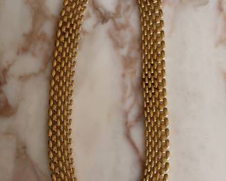 Vintage Costume Jewelry Panther Necklace~$150