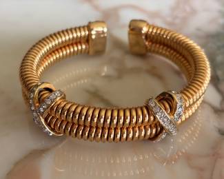 Vintage Double Row “X” Cuff~$295