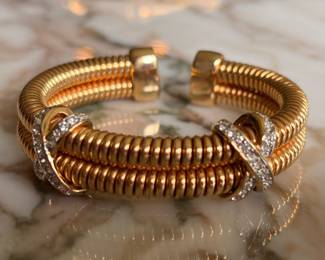 Vintage Double Row “X” Cuff~$295