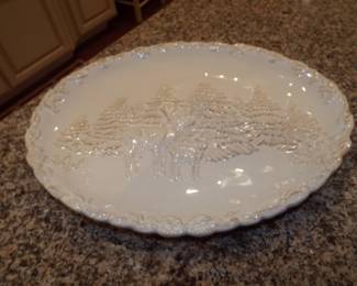 Christmas serving tray