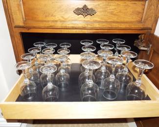 wine glasses