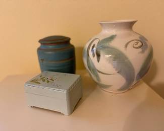 Studio Pottery Vase – Signed by Artist