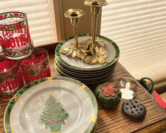 Spode Christmas Tree Collection Dish Set
