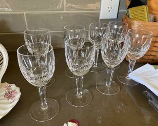 Waterford Crystal Claret Wine Glasses