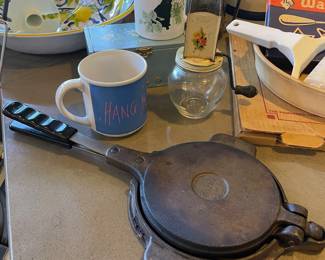 Jøtul Cast Iron Krumkake Iron