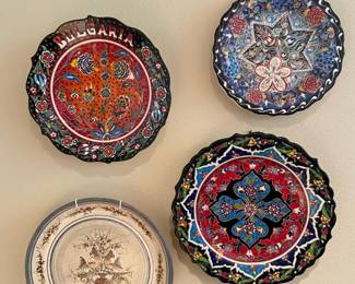 Bulgarian Pottery Plates
