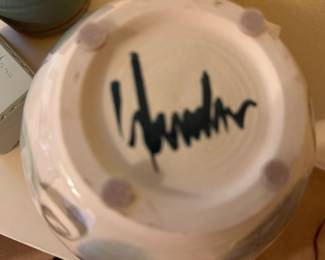 Studio Pottery Vase – Signed by Artist