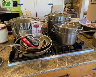 Tramontina Tri-Ply Clad Stainless Steel Cookware