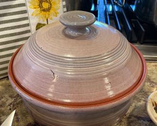 Studio Pottery Lidded Casserole Dish