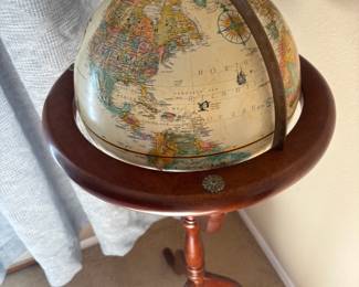 Floor Standing World Globe