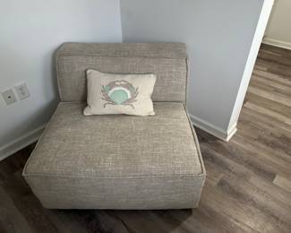 A pc of a large sectional 
