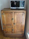 Antique Oak Ice Box