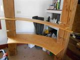 Part of hand made loft furniture