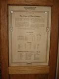 HOOSIER CABINET   INSTRUCTIONAL SHEET LOCATED INSIDE ON DOOR