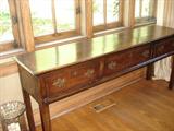 ANTIQUE ENGLISH OAK SIDEBOARD 