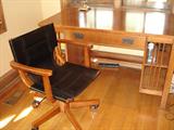 MISSION OAK DESK AND CHAIR