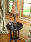LAMP AND LAMP TABLE