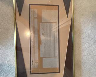 Artist Proof Geometric Print by Angela Reichert