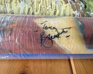 Tony Bennett Signed Music Under the Stars Ravinia Festival Poster third image