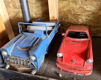 Die-cast toy cars and model cars