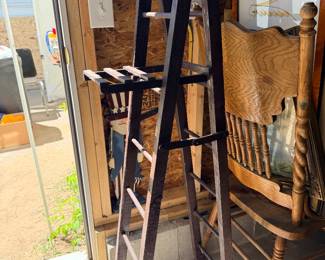 Chairs, stool, and small furniture pieces