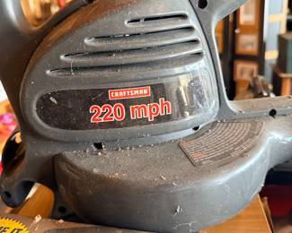 Craftsman 220 MPH leaf blower