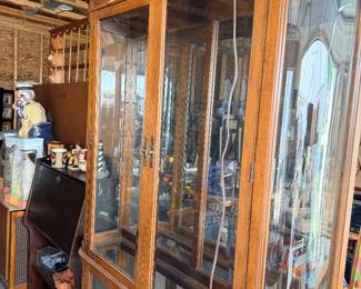 Glass-front display cabinet / curio cabinet