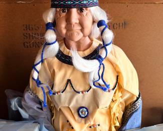 Native American grandmother doll